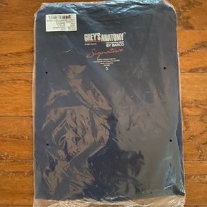 Grey's Anatomy Navy Scrub Top (S)